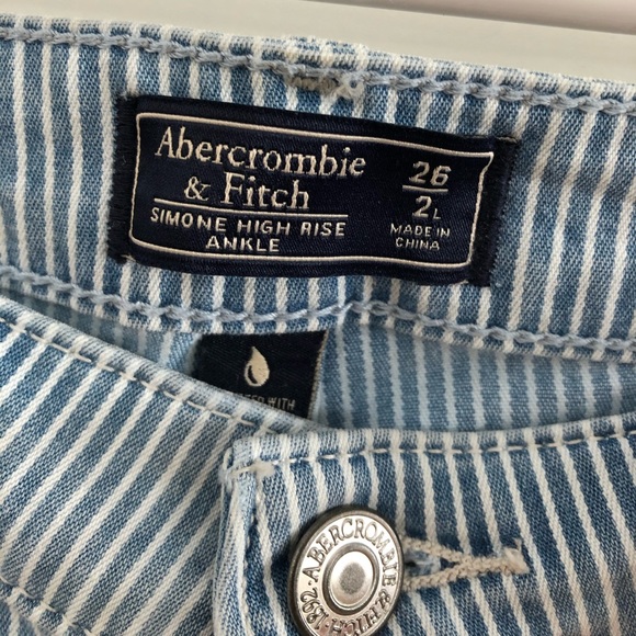 Abercrombie & Fitch Simone High Rise Ankle 26 Long - Picture 2 of 6